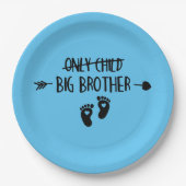 Nur das Kind ist jetzt groß geworden. Pappteller (Vorderseite)