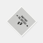 Nur das Kind ist jetzt groß geworden. Serviette (Ecke)