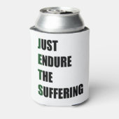 Nur das Leid zu lindern Dosenkühler (Kanne Rückseite)