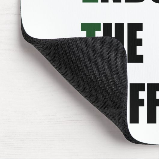 Nur das Leid zu lindern Mousepad (Ecke)