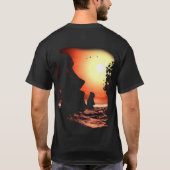 Nur das Moai T-Shirt (Rückseite)