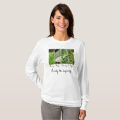 Nur das T-Shirt der Anfänger, Ladys Long Sleeve (Vorne ganz)
