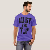 Nur das Tip Dart Button Funny Shooting Darts T-Shirt (Vorne ganz)