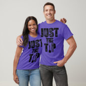 Nur das Tip Dart Button Funny Shooting Darts T-Shirt (Unisex)