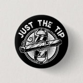 Nur das Tipp-Zigarrenraucher-Geschenk Funny Cigar  Button (Vorderseite)