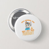 Nur das tragen, da ich meinen Fursuit nicht tragen Button (Vorne & Hinten)