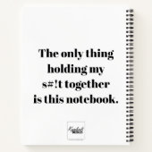 Nur das, was mein s# hält! notizblock (Rückseite)