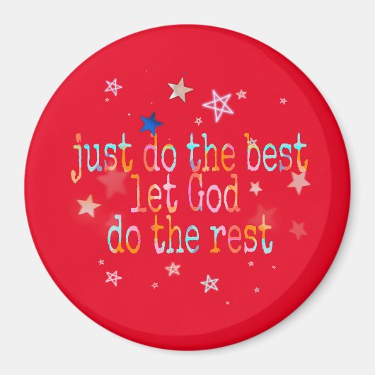 Nur den besten Magneten machen Magnet (Vorne)