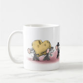 Nur der beste Käse (mit Mic, Mac & Moe) Kaffeetasse (Links)