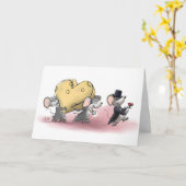 Nur der beste Käse (mit Mic, Mac & Moe) Karte (Gelbe Blume)