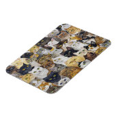 Nur der Katzenflüsterer Magnet (Linke Seite)