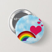 Nur der Regenbogen Button (Vorne & Hinten)