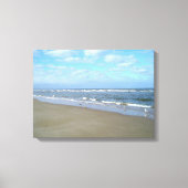 Nur der Strand Leinwanddruck (Vorderseite)