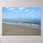 Nur der Strand Poster (Vorne)