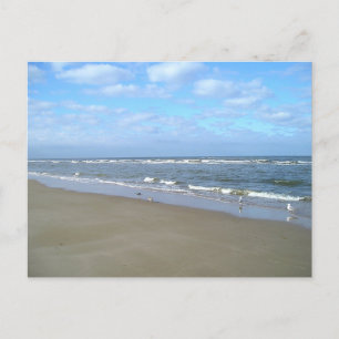 Nur der Strand Postkarte