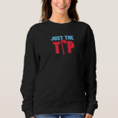 Nur der Tipp-Hatchet Ax Throwing 1 Sweatshirt (Vorderseite)
