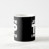 Nur der Tipp I Versprechen Billiard Player Snooker Kaffeetasse (Mittel)