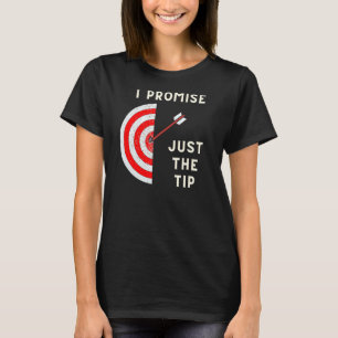 Nur der Tipp I versprechen Bogendesign T-Shirt
