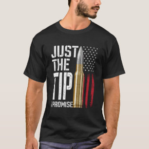 Nur der Tipp I Versprechen Bullet American Flag Gu T-Shirt