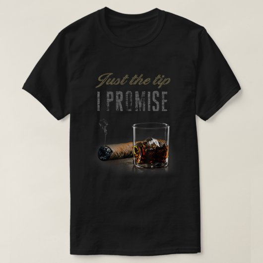 Nur der Tipp I Versprechen Cigar Shirt für Männer (Design vorne)
