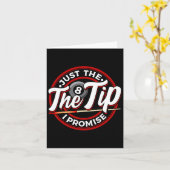 Nur der Tipp I Versprechen Funny Pool Cue Billiard Karte (Gelbe Blume)