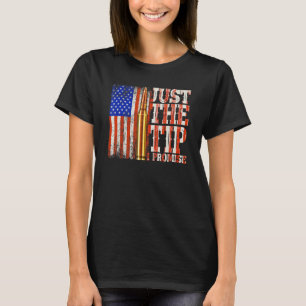 Nur der Tipp I Versprechen Gun Eigentümer Pro schi T-Shirt