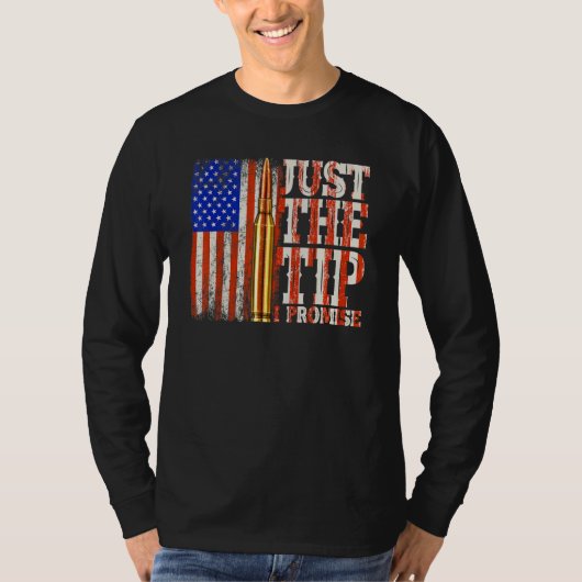 Nur der Tipp I Versprechen Gun Eigentümer Pro schi T-Shirt (Vorderseite)