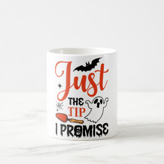 "Nur der Tipp I Versprechen Halloween Tasse - Funn