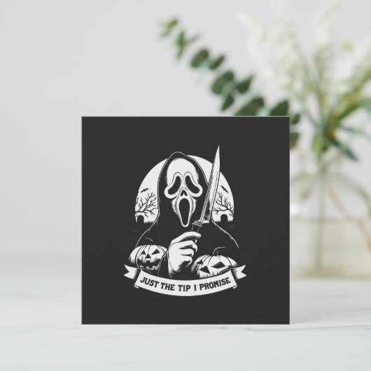 Nur der Tipp I Versprechen Karte (Stehend Vorderseite)