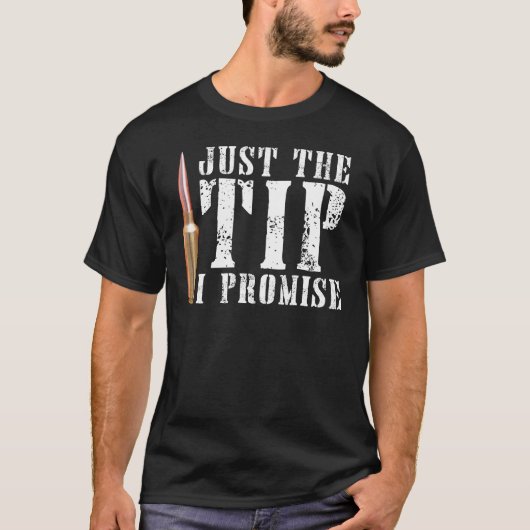 Nur der Tipp I Versprechen T-Shirt (Vorderseite)