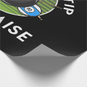 Nur der Tipp I verspricht Billiards Geschenkpapier (Ecke)