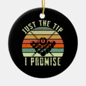 Nur der Tipp I verspricht Billiards Keramik Ornament (Vorne)