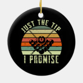 Nur der Tipp I verspricht Billiards Keramik Ornament (Hinten)