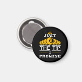 Nur der Tipp I verspricht Billiards Magnet (Vorderseite/Rückseite)