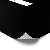 Nur der Tipp I verspricht Billiards Poster (Ecke)