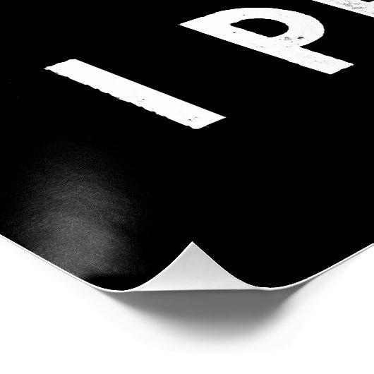 Nur der Tipp I verspricht Billiards Poster (Ecke)