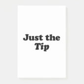 Nur der Tipp Post-it Klebezettel (Vorderseite)