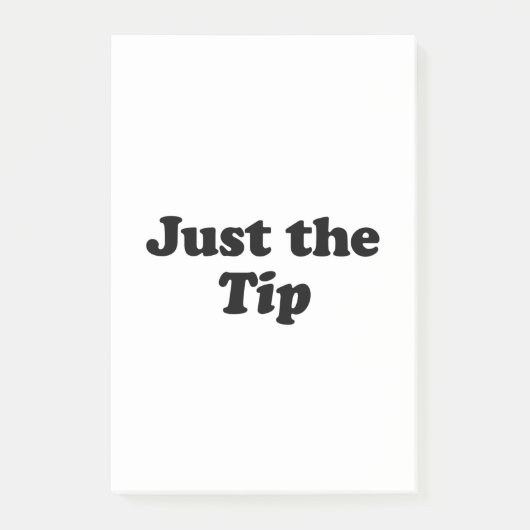 Nur der Tipp Post-it Klebezettel (Vorderseite)