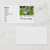 Nur die Anfang-Visitenkarte Visitenkarte (Vorne/Hinten)