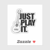 Nur die Aufkleber abspielen (Blatt)