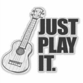 Nur die Aufkleber abspielen (Vorderseite)