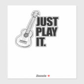 Nur die Aufkleber abspielen (Blatt)