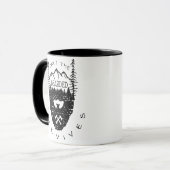 Nur die bärtigen Überlebnisse Tasse (Vorderseite Links)