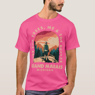 Nur die Bäume im Grünen des Großen Marais T-Shirt
