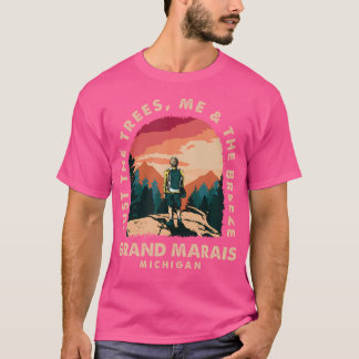 Nur die Bäume im Grünen des Großen Marais T-Shirt