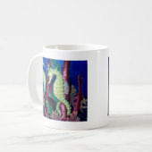 Nur die beiden von uns - Seepferd Art Kaffeetasse (Vorderseite Links)