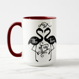 Nur die beiden von uns tasse