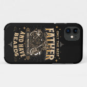 Nur die besten Fahrräder des Vaters, haben Bärte Case-Mate iPhone Hülle (Rückseite (Horizontal))