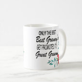 Nur die besten Grannys werden zum großen Gran bef Kaffeetasse (VorderseiteRechts)