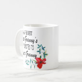 Nur die besten Grannys werden zum großen Gran bef Kaffeetasse (Vorderseite Links)